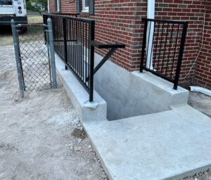 all aspects waterproofing cement basement entry stairwell design